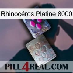 Rhinocéros Platine 8000 38